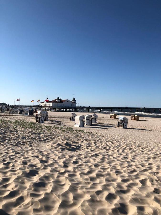 Ferienwohnung Seeblick - Insel Usedom Balm Esterno foto