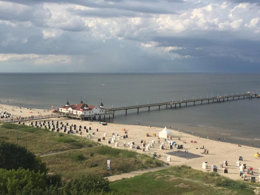 Ferienwohnung Seeblick - Insel Usedom Balm Esterno foto